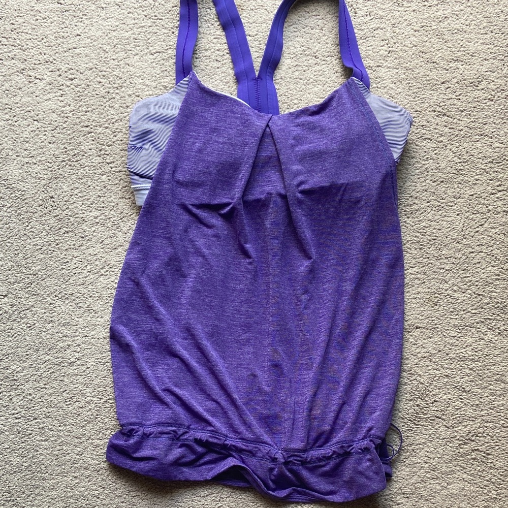lululemon athletica Purple Tank Top